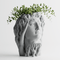 Ghivece decorative pentru plante Homentum – design sculptural și texturi moderne pentru interior