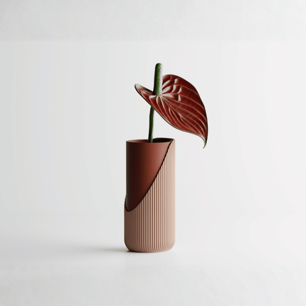 Vireo | vază decorativă modernă cu dublu strat și design sculptural