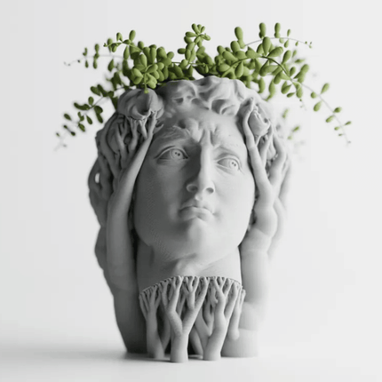 Davide | ghiveci sculptural cu design artistic organic