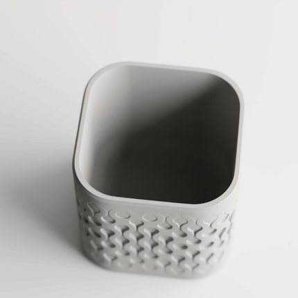 Mirava | ghiveci decorativ cu textură fluidă