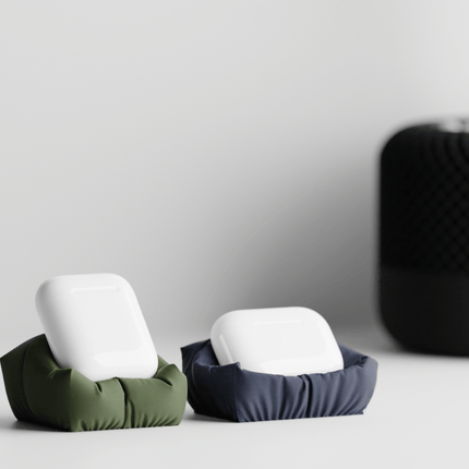 Valio | suport AirPods / accesorii, design soft pillow