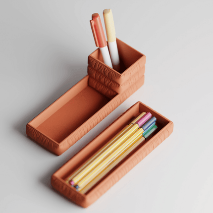 Mallio – suport pentru pixuri și accesorii cu design moale tip pernă