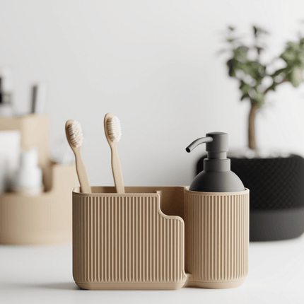 Nymera | organizator oval cu design elegant și compartimente multiple