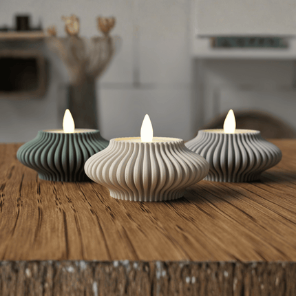 Lira | suport japandi pentru lumânare LED