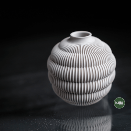 Rivo | vază decorativă cu textură ondulată