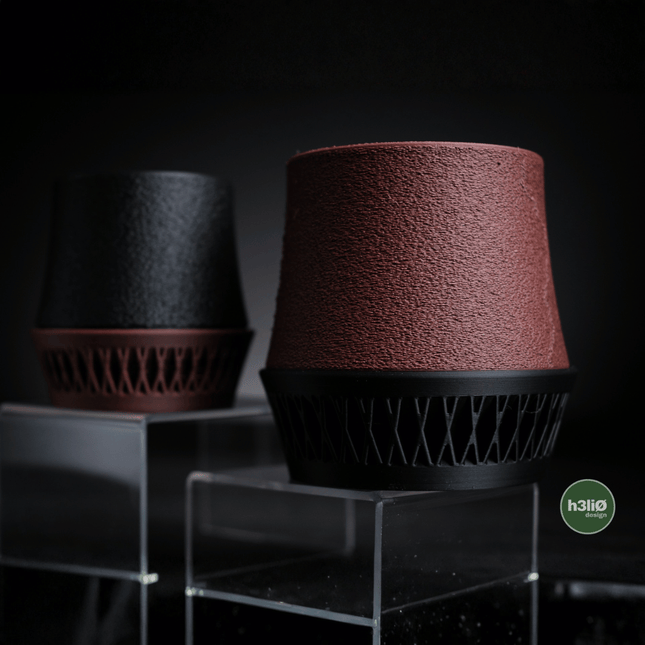 Aven | ghiveci decorativ texturat cu bază geometrică