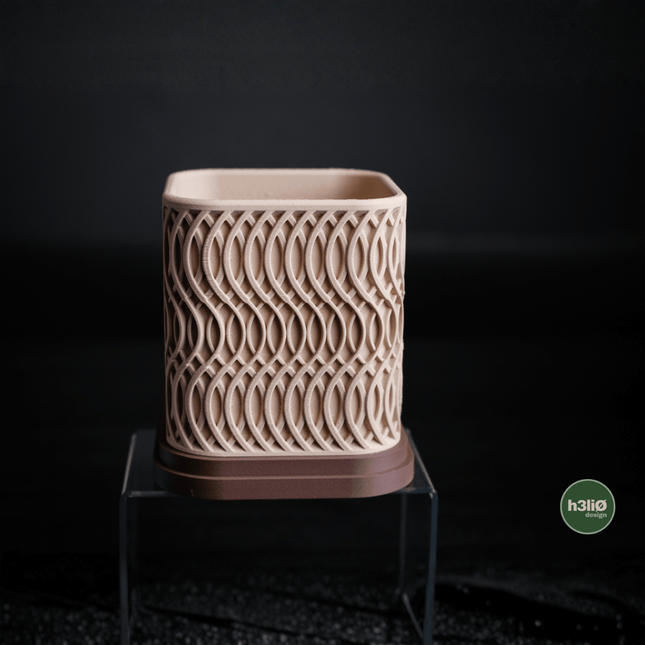 Rheea | ghiveci decorativ cu design ondulat