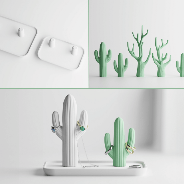 Spinas – suport pentru bijuterii cu baze și toppere interschimbabile