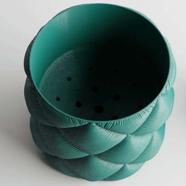 Calista – ghiveci cu tăviță detașabilă, design Inflated Cloth