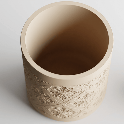 Ellaro – ghiveci floral cu model în relief