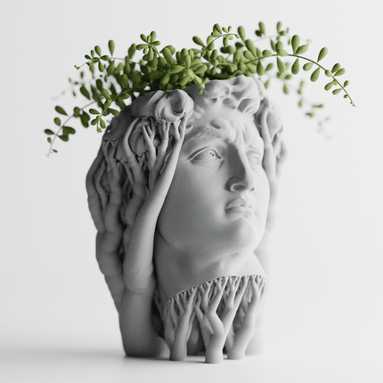 Davide | ghiveci sculptural cu design artistic organic