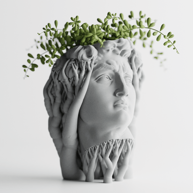 Davide | ghiveci sculptural cu design artistic organic