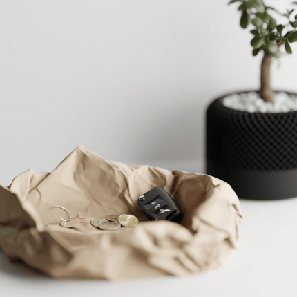 Tesio – bol decorativ cu textură Crumbled Paper