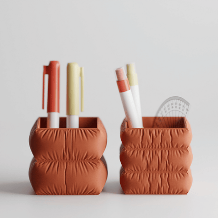 Orren – suport pentru instrumente de scris cu design moale tip pernă