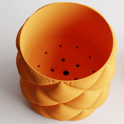 Strave – ghiveci de perete cu tăviță, design Inflated Cloth