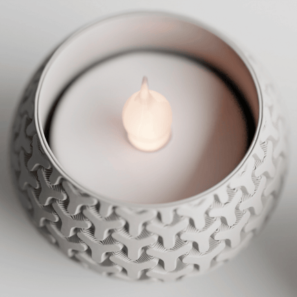 Thalor – set suporturi pentru lumânări cu modele geometrice