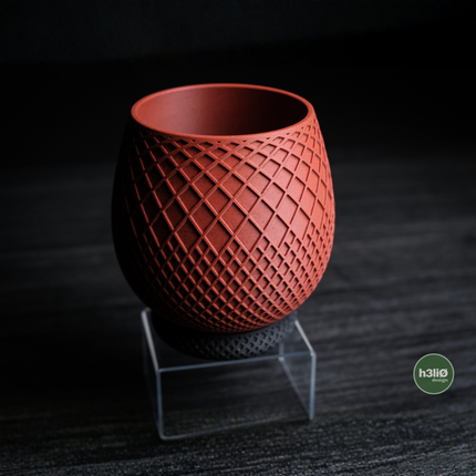 Selio | ghiveci decorativ cu textură geometrică