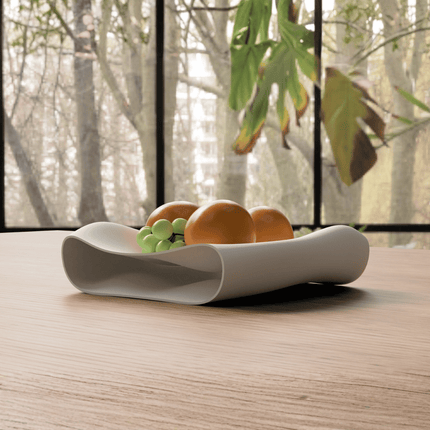 Edera | bol modern pentru fructe cu design fluid