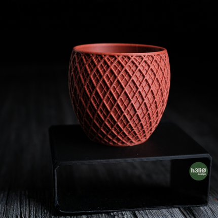 Mave | ghiveci decorativ cu textură geometrică