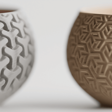 Thalor – set suporturi pentru lumânări cu modele geometrice