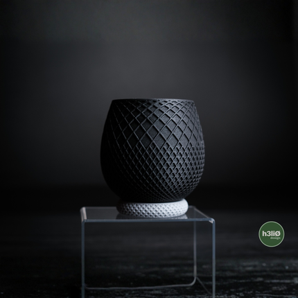 Selio | ghiveci decorativ cu textură geometrică