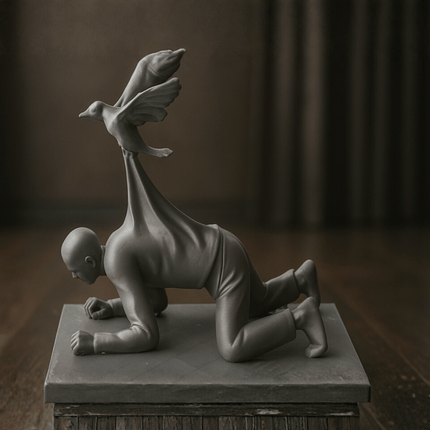 Lazal | sculptură simbolică