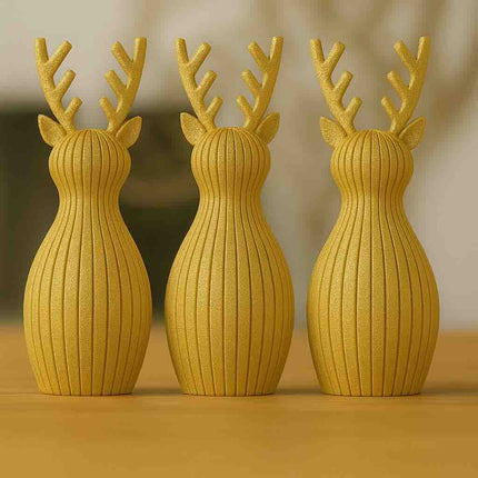 Norel | Set 3 reni decorativi sculpturali