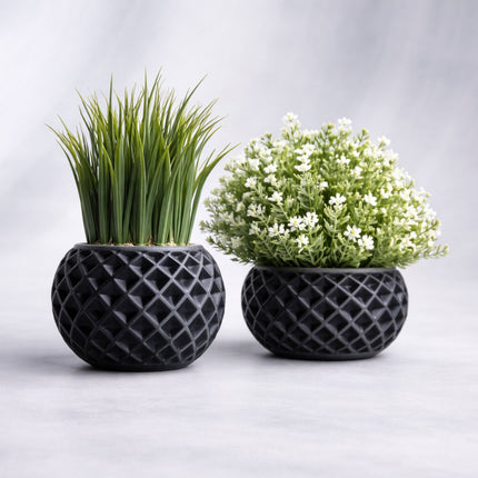 Aella | ghiveci decorativ texturat