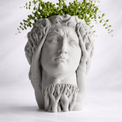 Davide | ghiveci sculptural cu design artistic organic