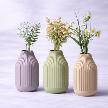 Bravina | vază decorativă în nuanțe pastelate