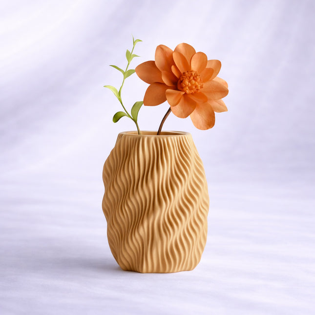 Eolia | vază decorativă modernă cu forme fluide și design sculptural