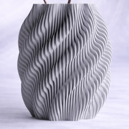 Eolia | vază decorativă modernă cu forme fluide și design sculptural