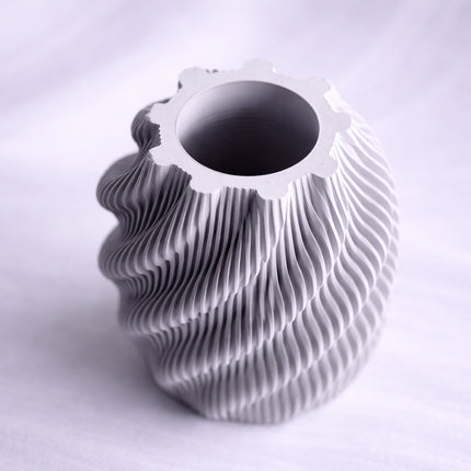Eolia | vază decorativă modernă cu forme fluide și design sculptural