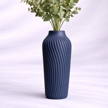 Palma | vază decorativă cu linii fluide