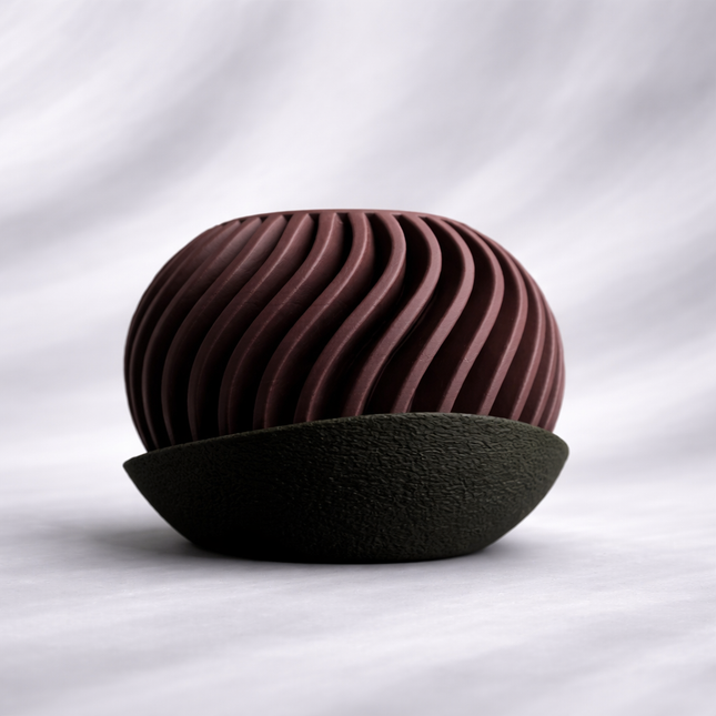 Luma | ghiveci decorativ cu design spirală