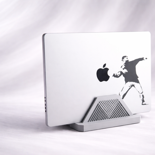 Rollo | suport vertical laptop design geometric
