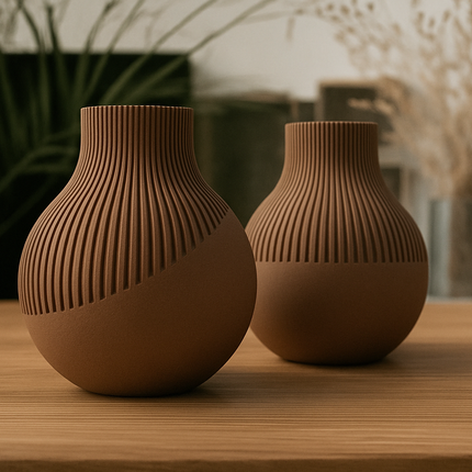 Aria | vază japandi cu textură modernă