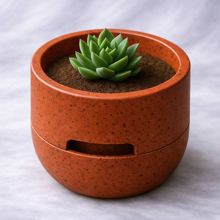 Marisma | ghiveci self-watering cu design minimalist