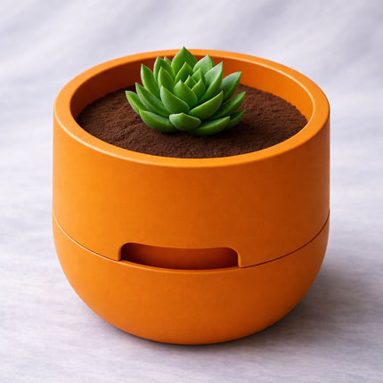 Marisma | ghiveci self-watering cu design minimalist