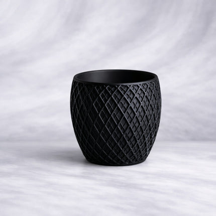 Mave | ghiveci decorativ cu textură geometrică