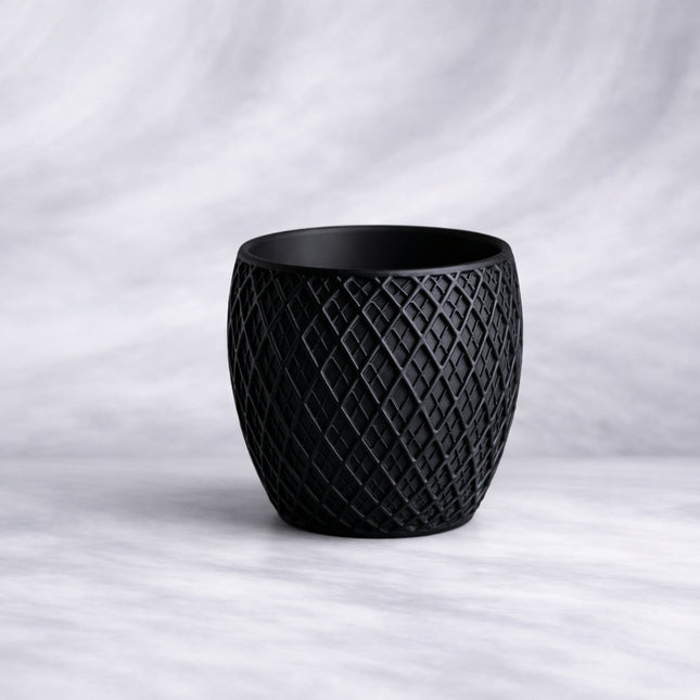 Mave | ghiveci decorativ cu textură geometrică