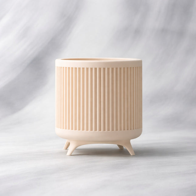 Cera | ghiveci mid-century cu picioare