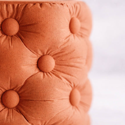 Favora | ghiveci decorativ modern cu textură matlasată