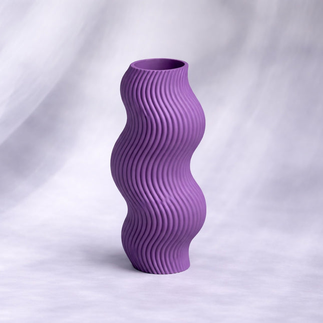 Caelia | vază decorativă modernă cu design ondulat
