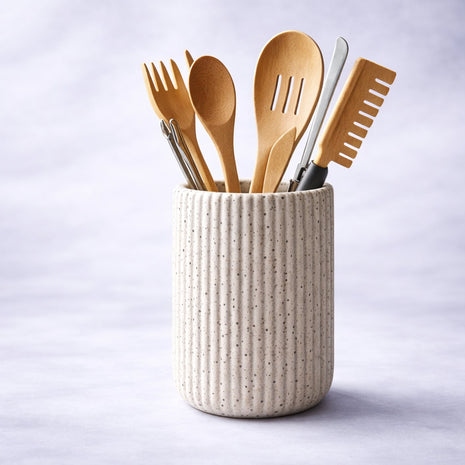 Casilla | suport pentru ustensile de bucătărie cu design nervurat