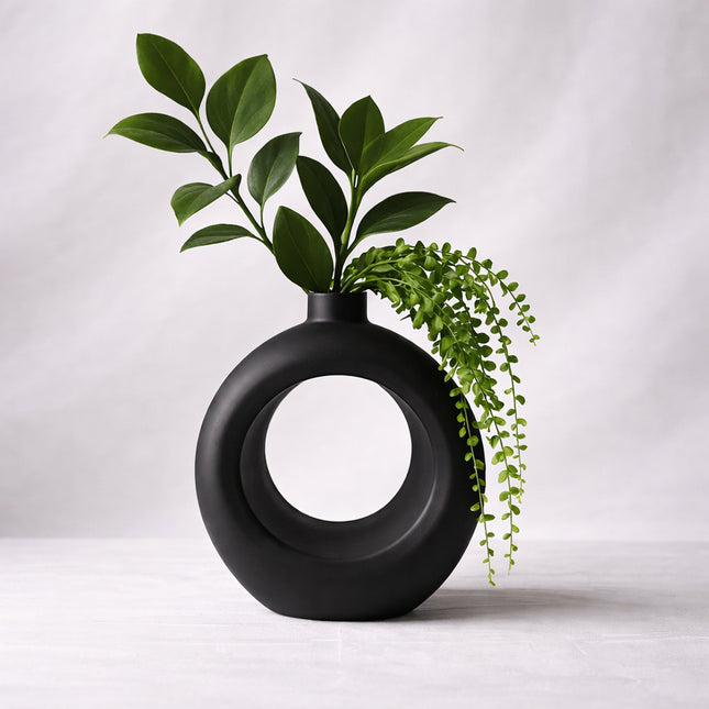 Velora | vază decorativă sculpturală cu design nordic