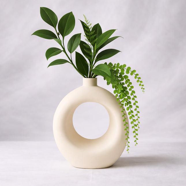 Velora | vază decorativă sculpturală cu design nordic