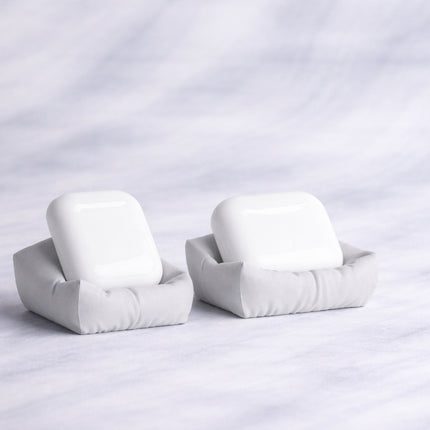 Valio | suport AirPods / accesorii, design soft pillow