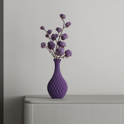 Celestra – vază cu model geometric în spirală