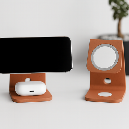 Elyona – suport MagSafe dual pentru iPhone și AirPods